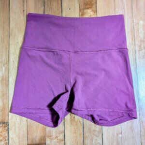 Athleta Elation Ultra High Rise 3" Short in Vintage Plum (Deep Pink)